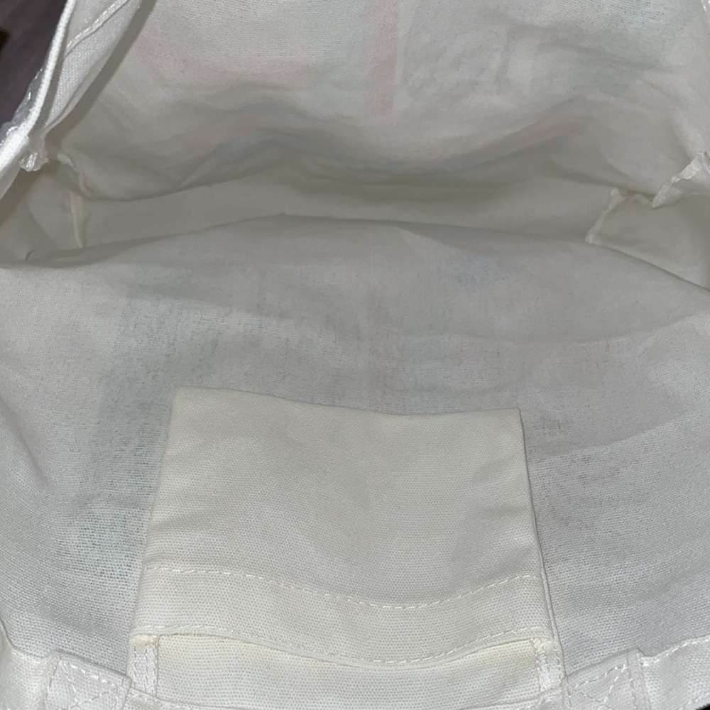 NWT Kate Spade Canvas Bookshelf Book Tote bag - Picture 3 of 3